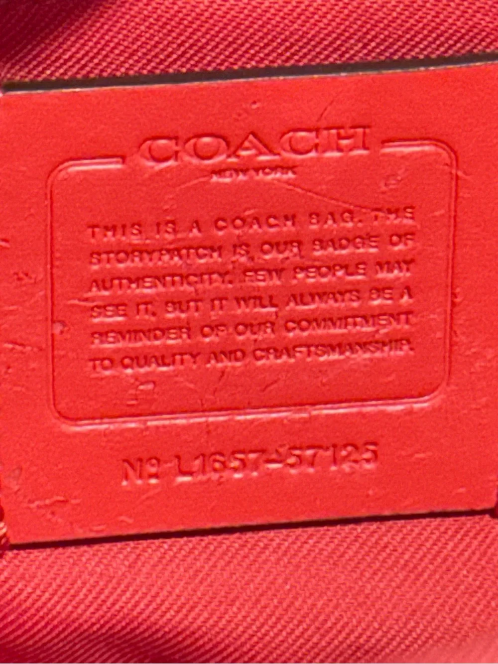 Coach Edie 31 Pebbled Leather Coral Orange Red Purse 57125 Shoulder Bag